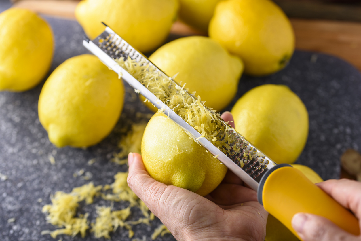 Scorza di limone: una miniera di vitamine!