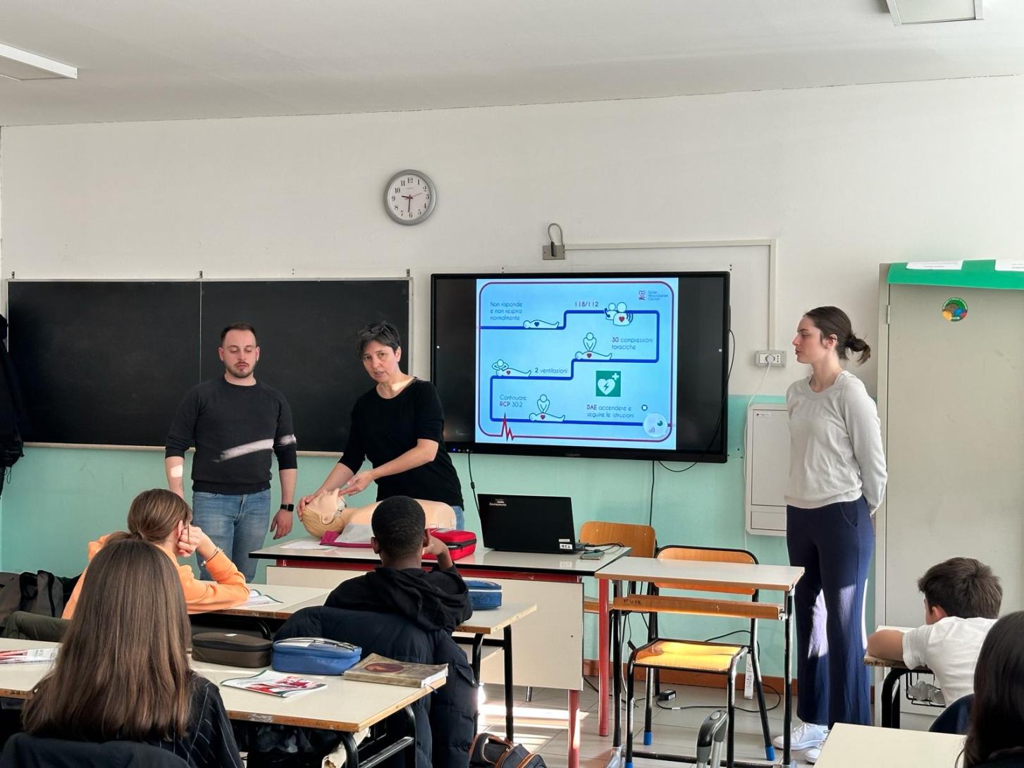 Primo Soccorso sui banchi di scuola